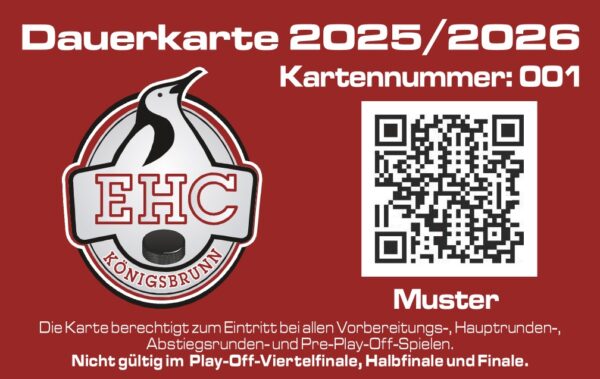 Basic EHC season ticket 2025/2026 (children 7-11 years)